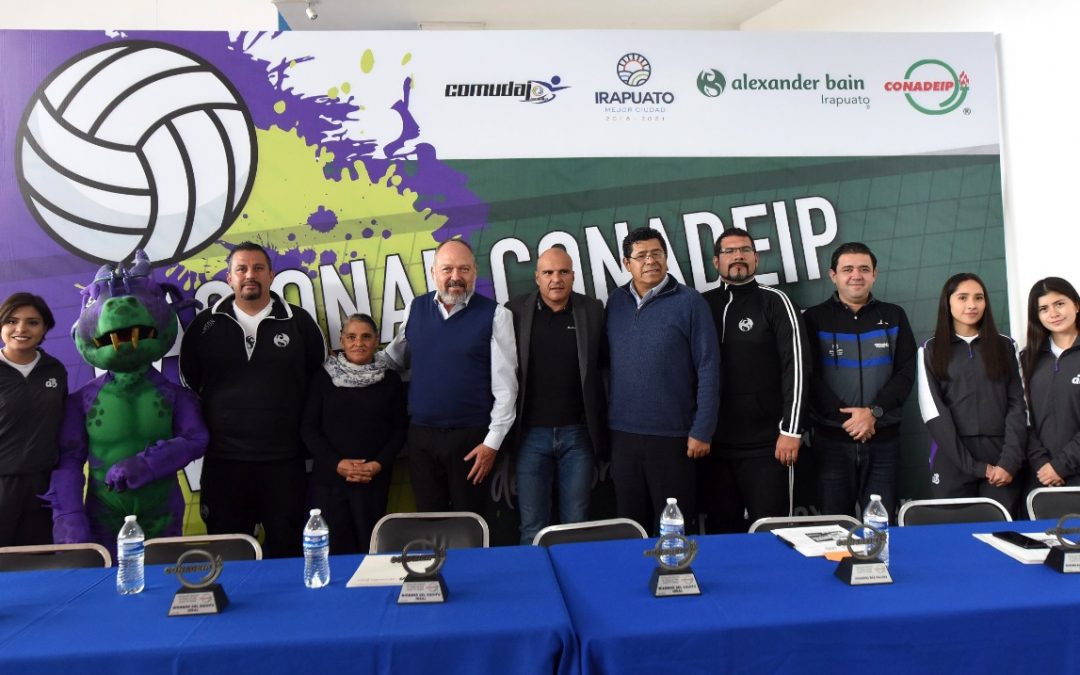 Presentan a Irapuato como sede del Nacional de Voleibol  Juvenil «A» 2020