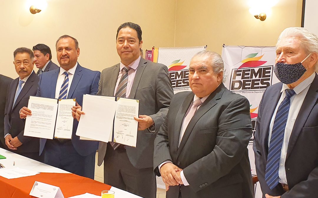 CONADEIP y FEMEDEES firman acuerdo para impulsar el deporte estudiantil a nivel internacional